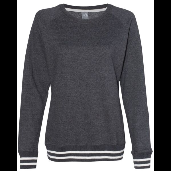 J. America - Women’s Relay Crewneck Sweatshirt - 8652 Thumbnail