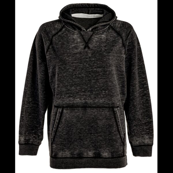 J. America - Youth Vintage Zen Fleece Hooded Sweatshirt - 8611 Thumbnail